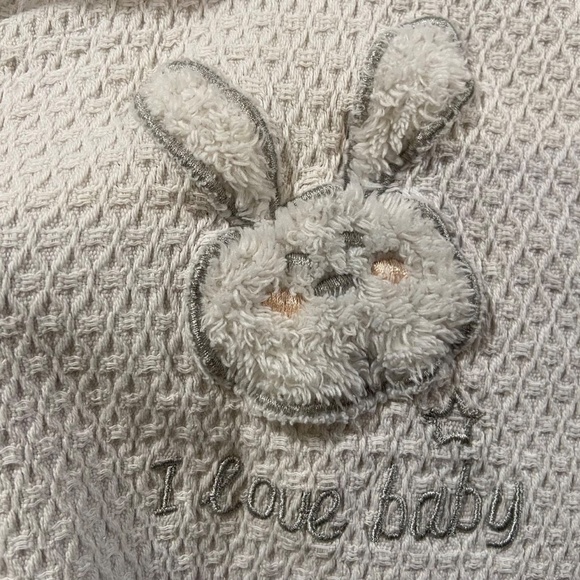 3 for $45 _ 100% cotton light blue bath robe - Picture 3 of 13